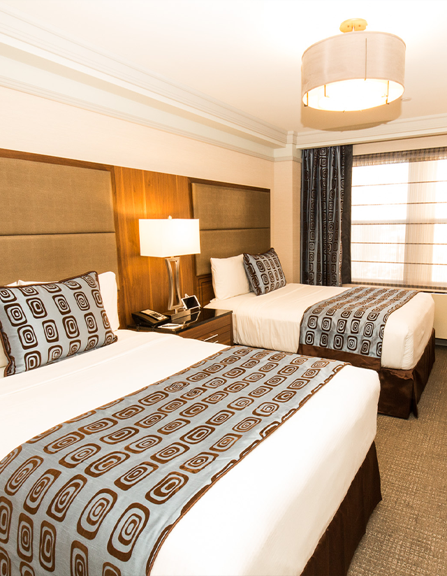 Belvedere Hotel Room - Superior Double Double Beds