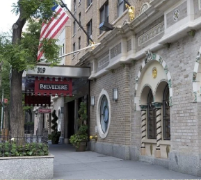 Entrance of The Belvedere hotel 3