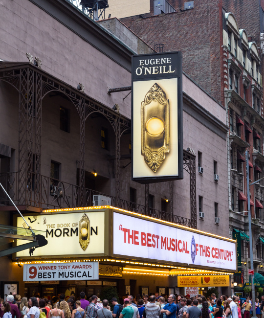 Eugene O'Neill Theatre - Image by mikecphoto