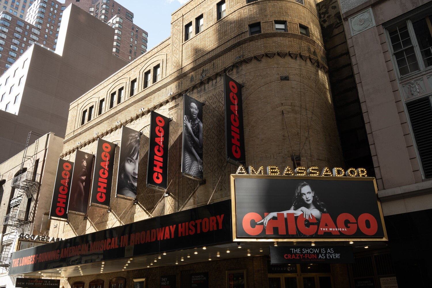 Ambassador Theatre Exterior - Image by Anne Czichos