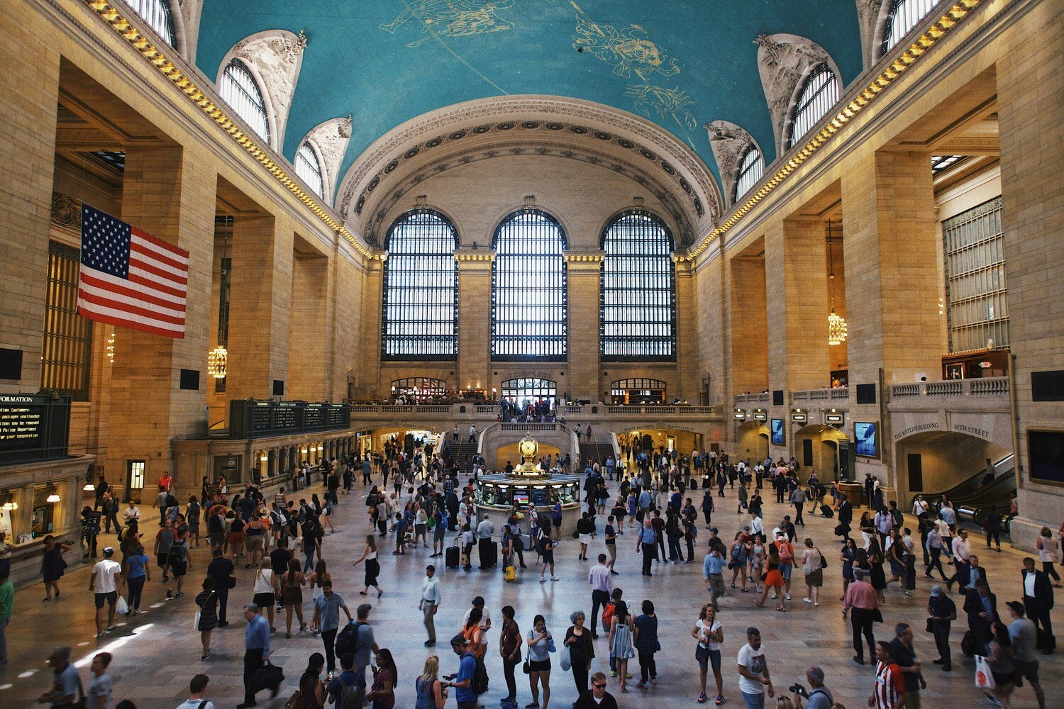 Inside Grand central Terminal